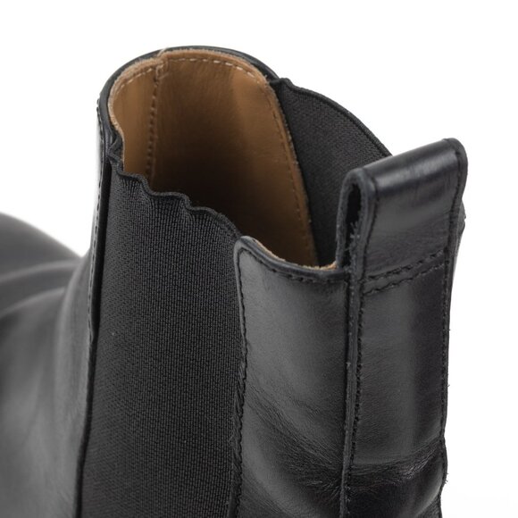 Everlane The Modern Chelsea Boot Black Leather Size 7 - Picture 12 of 16